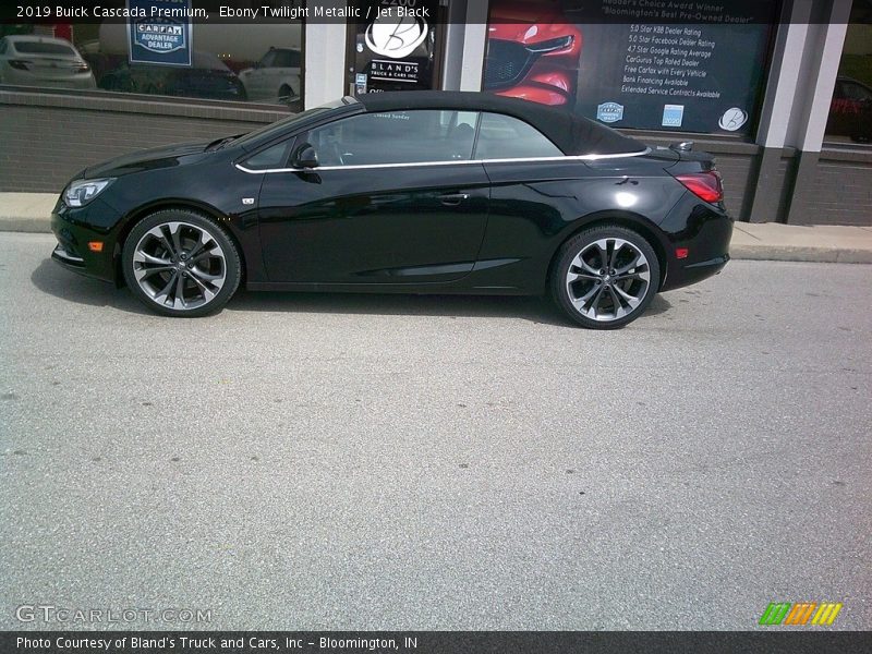 Ebony Twilight Metallic / Jet Black 2019 Buick Cascada Premium