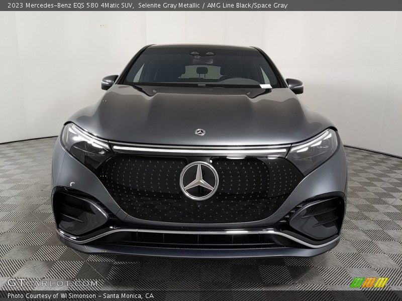 Selenite Gray Metallic / AMG Line Black/Space Gray 2023 Mercedes-Benz EQS 580 4Matic SUV