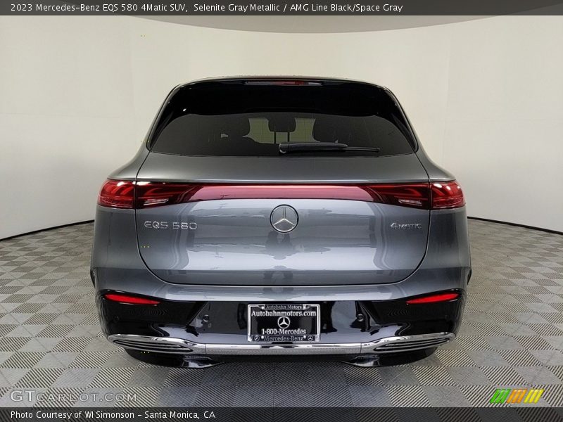 Selenite Gray Metallic / AMG Line Black/Space Gray 2023 Mercedes-Benz EQS 580 4Matic SUV