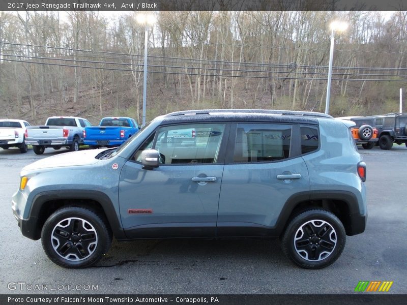 Anvil / Black 2017 Jeep Renegade Trailhawk 4x4