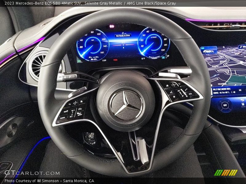  2023 EQS 580 4Matic SUV Steering Wheel