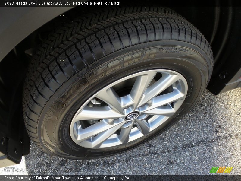 Soul Red Crystal Metallic / Black 2023 Mazda CX-5 S Select AWD