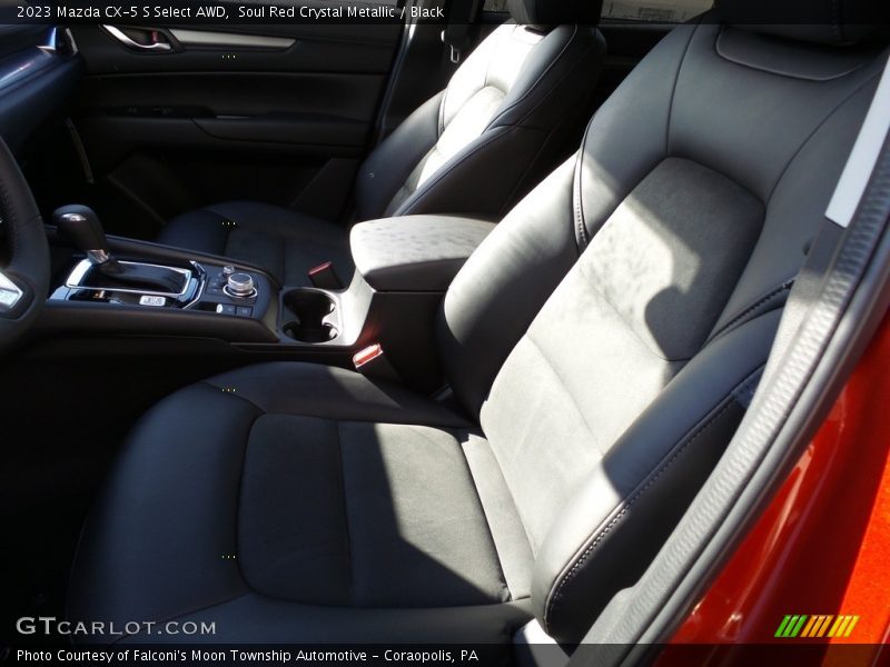 Soul Red Crystal Metallic / Black 2023 Mazda CX-5 S Select AWD