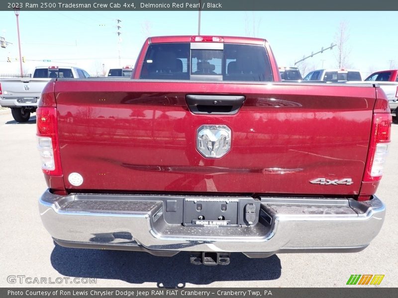 Delmonico Red Pearl / Black 2023 Ram 2500 Tradesman Crew Cab 4x4