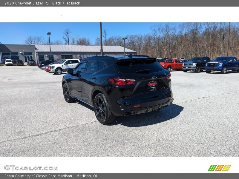 Black / Jet Black 2020 Chevrolet Blazer RS