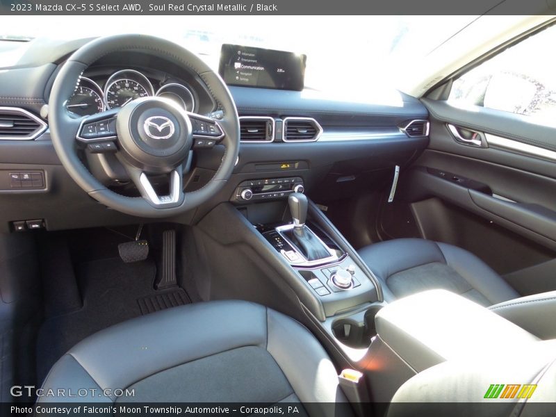 Soul Red Crystal Metallic / Black 2023 Mazda CX-5 S Select AWD