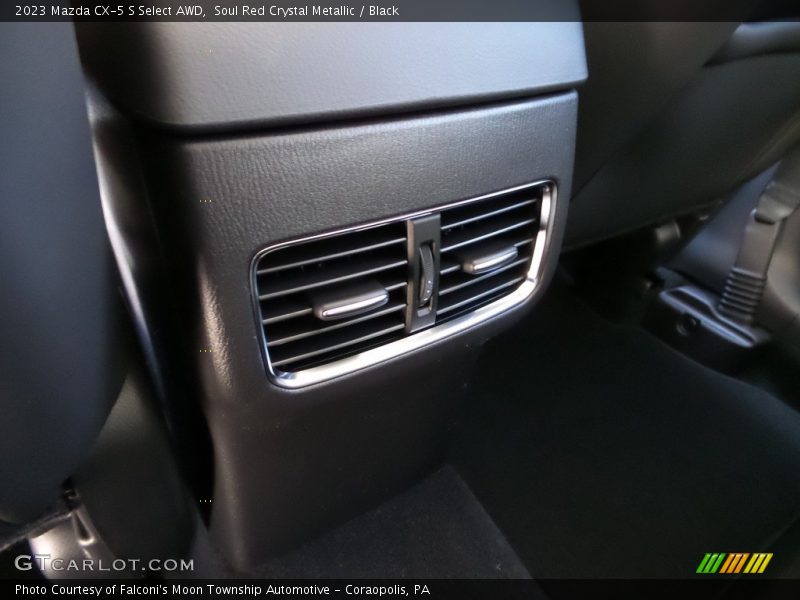 Soul Red Crystal Metallic / Black 2023 Mazda CX-5 S Select AWD