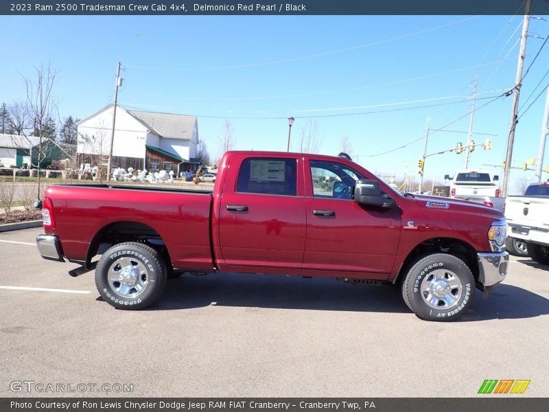 Delmonico Red Pearl / Black 2023 Ram 2500 Tradesman Crew Cab 4x4