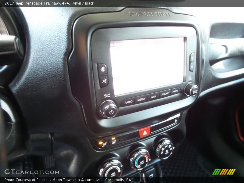 Anvil / Black 2017 Jeep Renegade Trailhawk 4x4