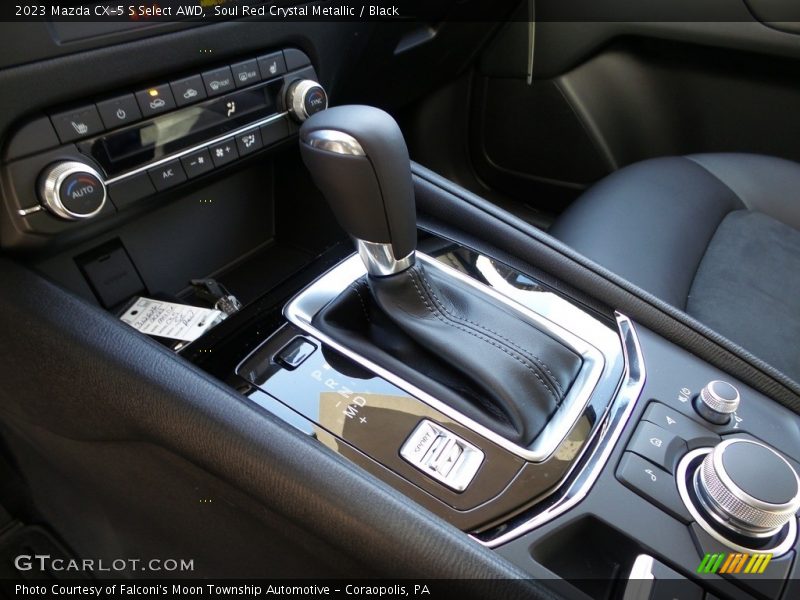 Soul Red Crystal Metallic / Black 2023 Mazda CX-5 S Select AWD