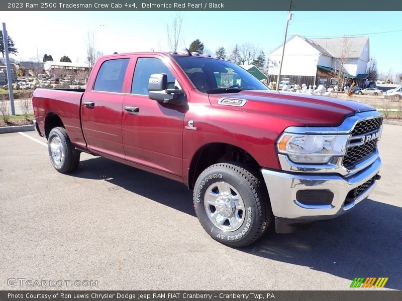 Delmonico Red Pearl / Black 2023 Ram 2500 Tradesman Crew Cab 4x4