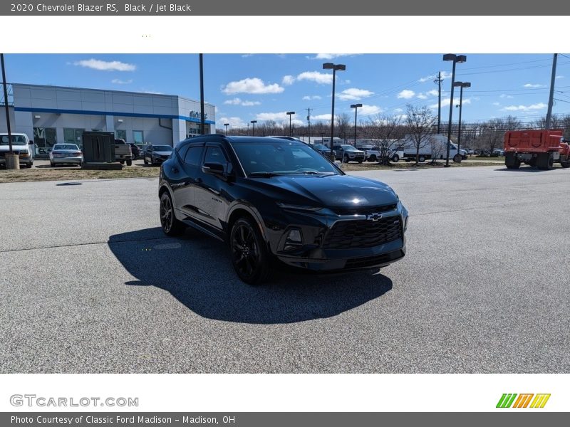 Black / Jet Black 2020 Chevrolet Blazer RS
