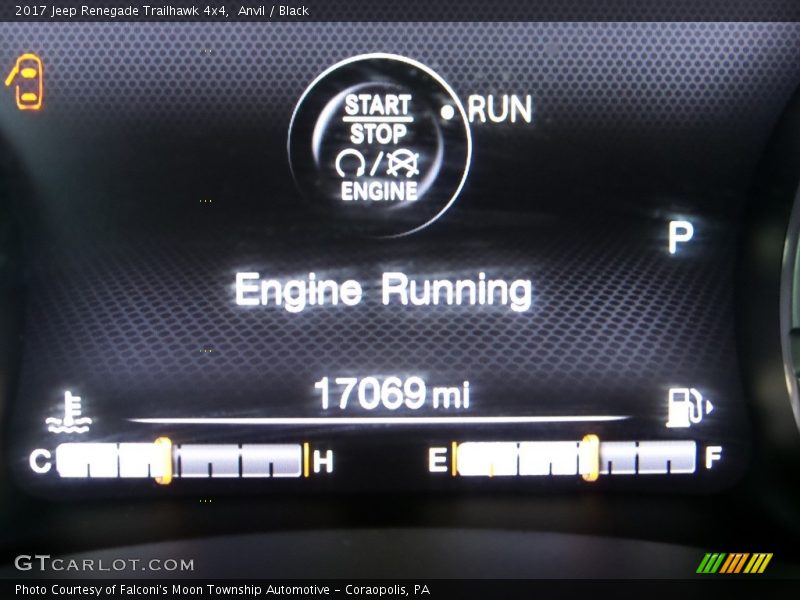 Anvil / Black 2017 Jeep Renegade Trailhawk 4x4