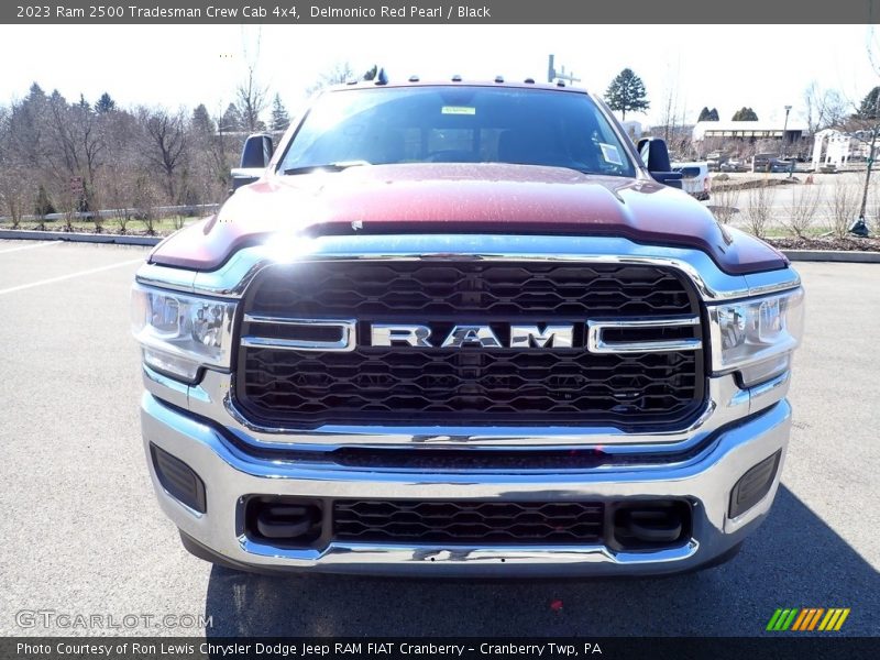 Delmonico Red Pearl / Black 2023 Ram 2500 Tradesman Crew Cab 4x4