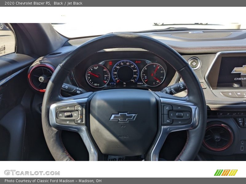 Black / Jet Black 2020 Chevrolet Blazer RS
