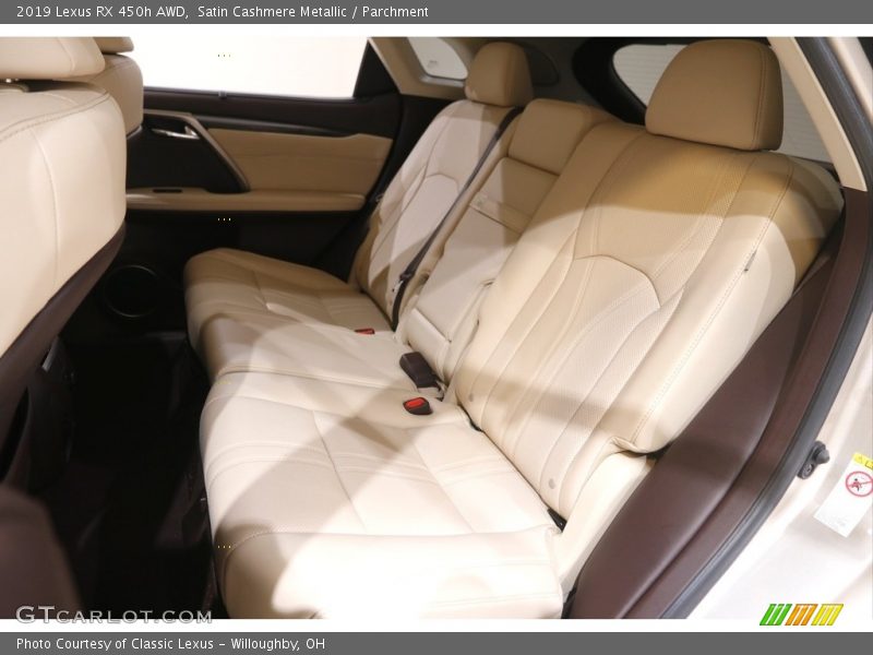 Satin Cashmere Metallic / Parchment 2019 Lexus RX 450h AWD