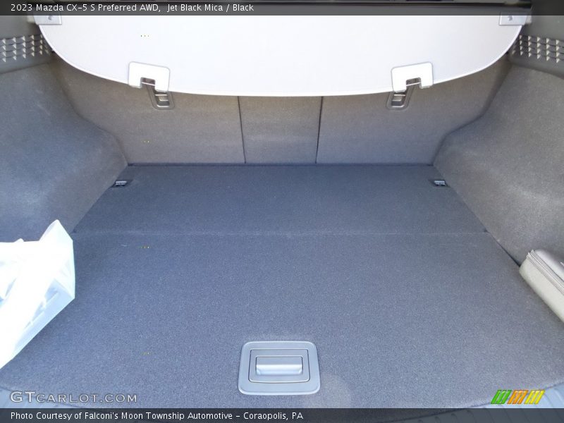 Jet Black Mica / Black 2023 Mazda CX-5 S Preferred AWD