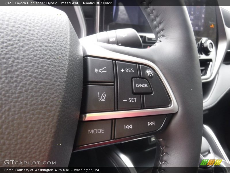 Moondust / Black 2022 Toyota Highlander Hybrid Limited AWD
