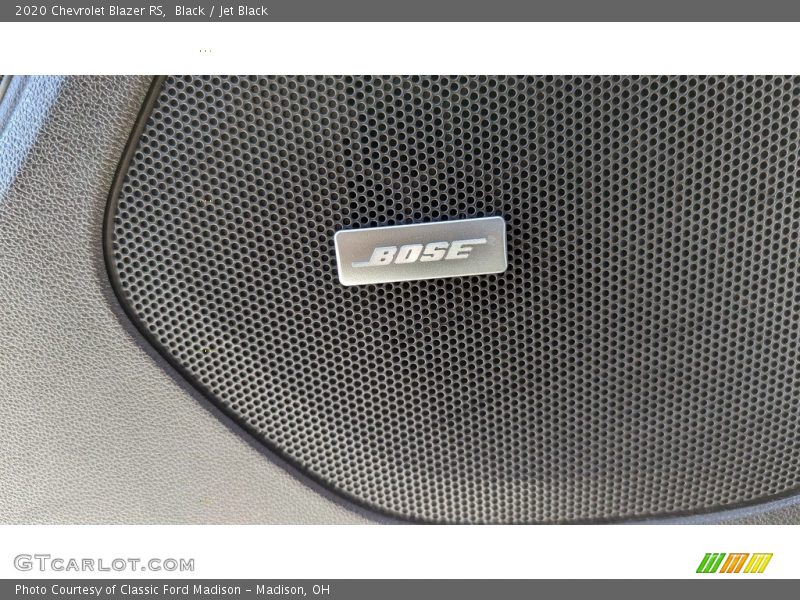 Black / Jet Black 2020 Chevrolet Blazer RS