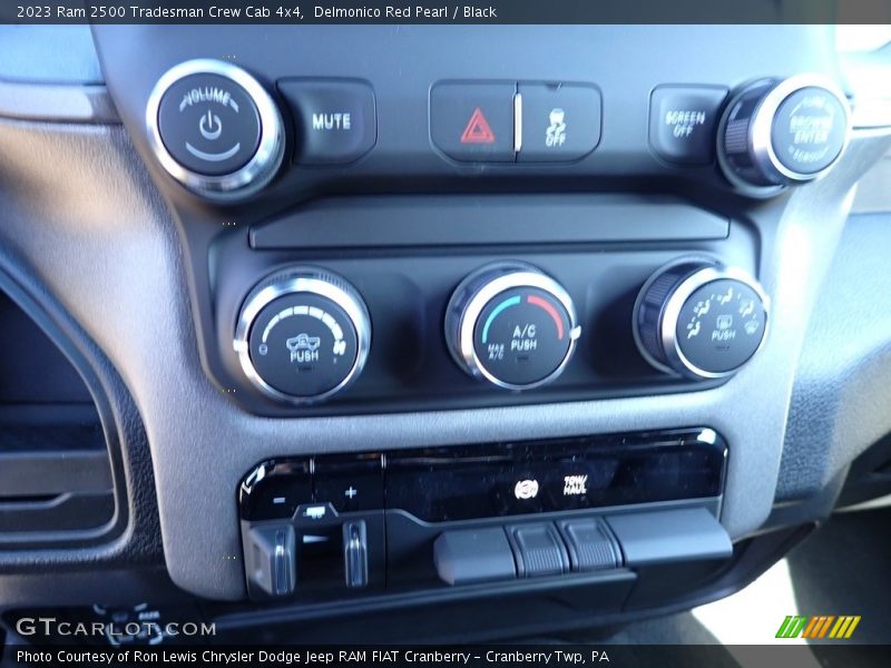 Delmonico Red Pearl / Black 2023 Ram 2500 Tradesman Crew Cab 4x4