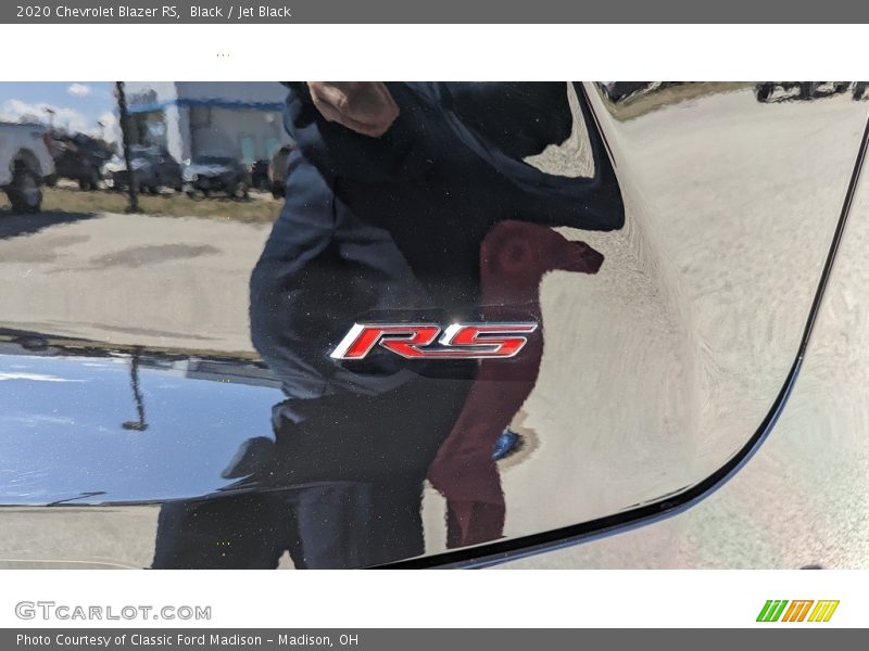 Black / Jet Black 2020 Chevrolet Blazer RS