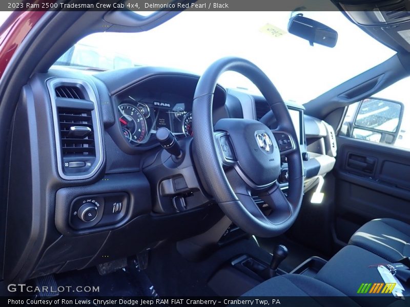 Delmonico Red Pearl / Black 2023 Ram 2500 Tradesman Crew Cab 4x4
