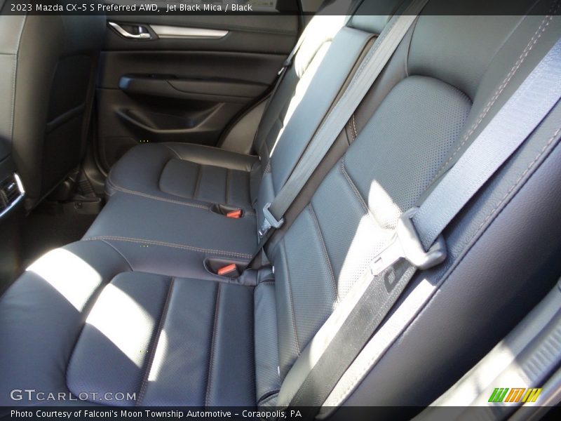 Jet Black Mica / Black 2023 Mazda CX-5 S Preferred AWD