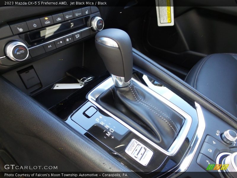 Jet Black Mica / Black 2023 Mazda CX-5 S Preferred AWD