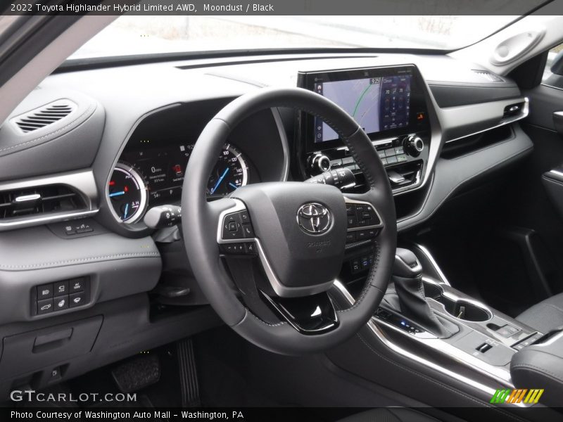  2022 Highlander Hybrid Limited AWD Steering Wheel