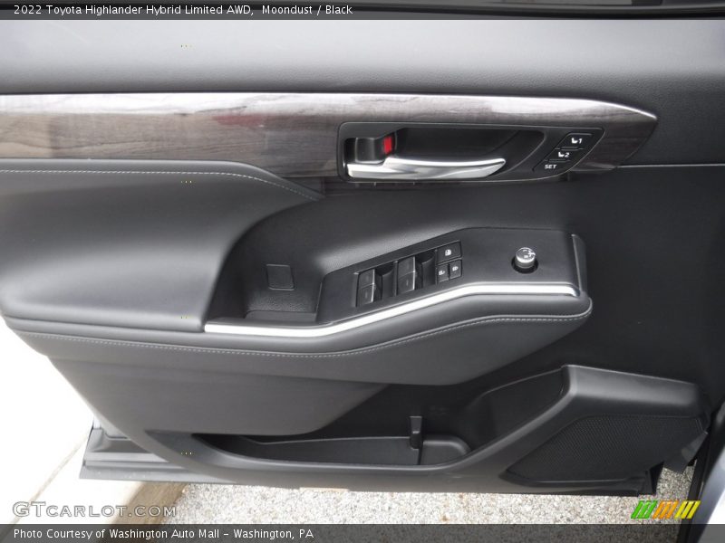 Door Panel of 2022 Highlander Hybrid Limited AWD