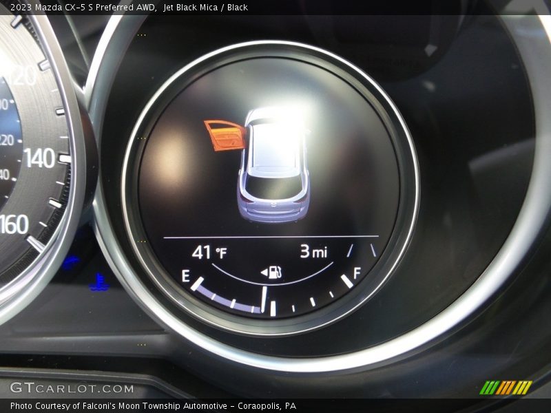 Jet Black Mica / Black 2023 Mazda CX-5 S Preferred AWD