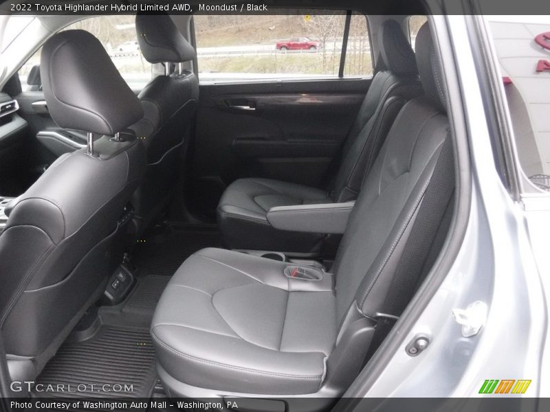 Rear Seat of 2022 Highlander Hybrid Limited AWD