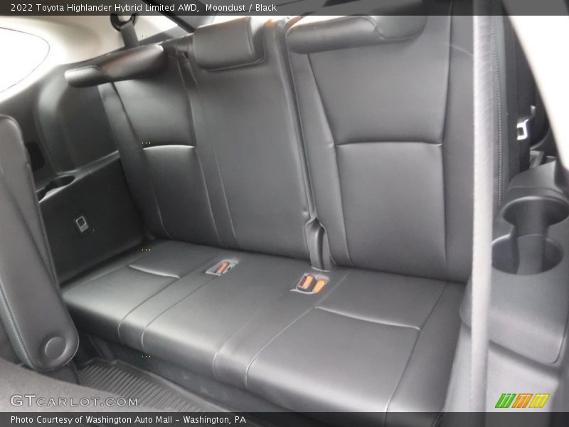 Rear Seat of 2022 Highlander Hybrid Limited AWD