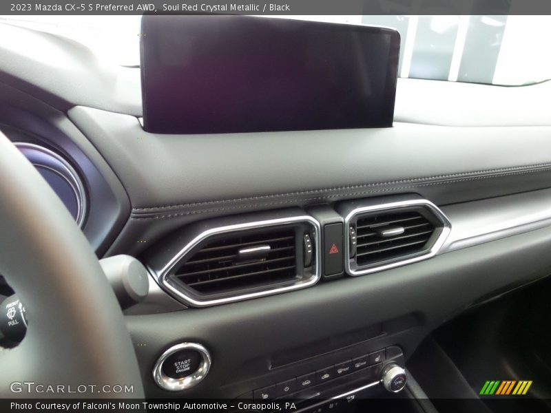 Soul Red Crystal Metallic / Black 2023 Mazda CX-5 S Preferred AWD