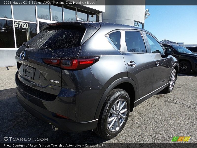 Machine Gray Metallic / Black 2023 Mazda CX-5 S Select AWD