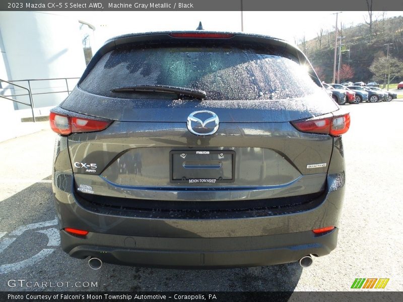 Machine Gray Metallic / Black 2023 Mazda CX-5 S Select AWD