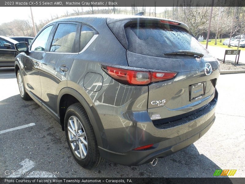 Machine Gray Metallic / Black 2023 Mazda CX-5 S Select AWD