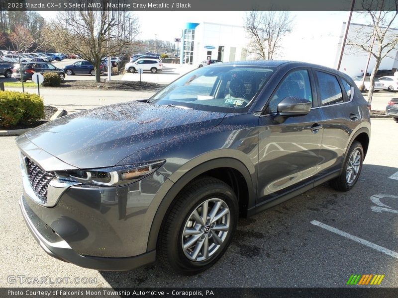 Machine Gray Metallic / Black 2023 Mazda CX-5 S Select AWD