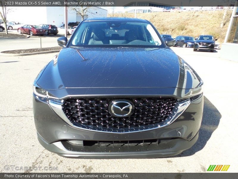 Machine Gray Metallic / Black 2023 Mazda CX-5 S Select AWD
