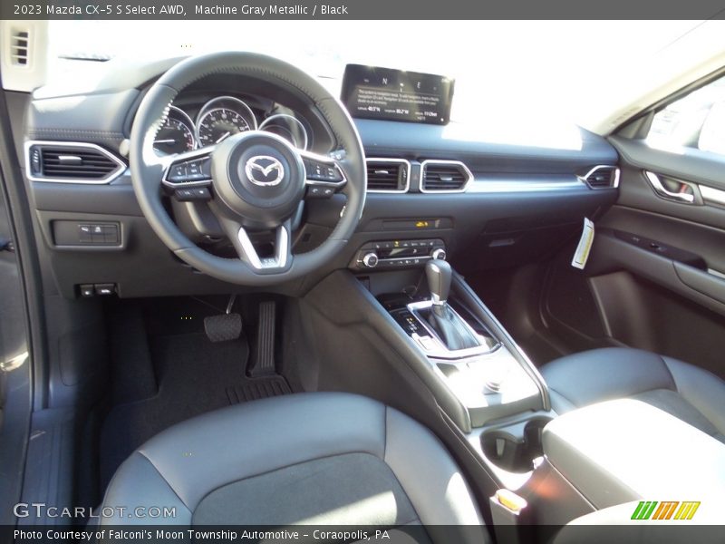 Machine Gray Metallic / Black 2023 Mazda CX-5 S Select AWD