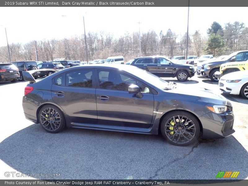 Dark Gray Metallic / Black Ultrasuede/Carbon Black 2019 Subaru WRX STI Limited