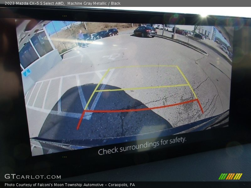 Machine Gray Metallic / Black 2023 Mazda CX-5 S Select AWD