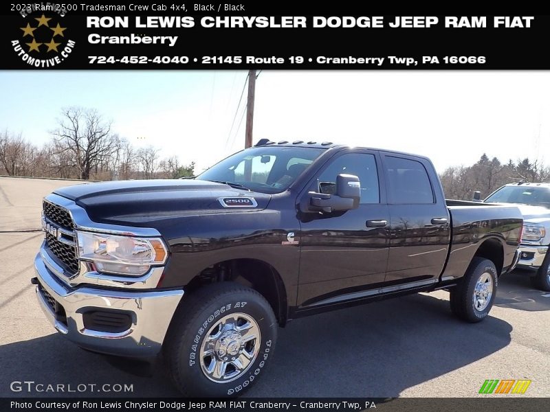 Black / Black 2023 Ram 2500 Tradesman Crew Cab 4x4