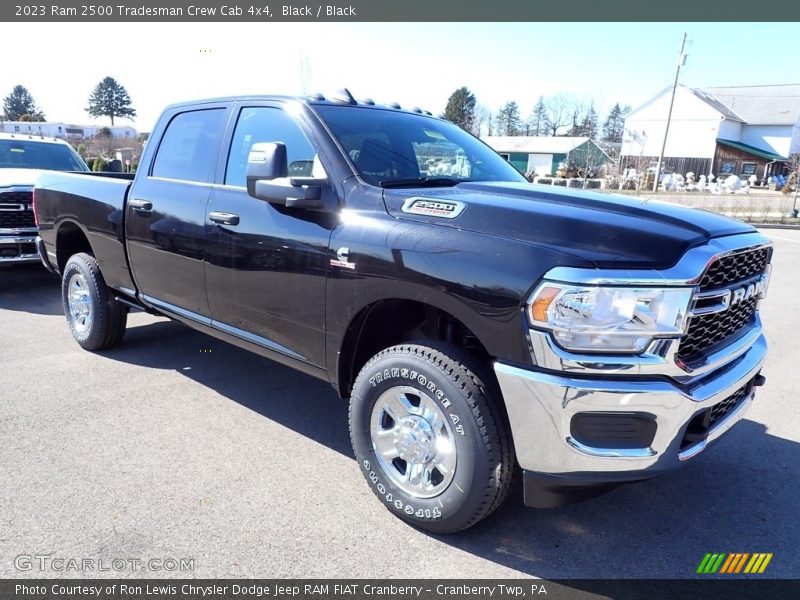 Black / Black 2023 Ram 2500 Tradesman Crew Cab 4x4