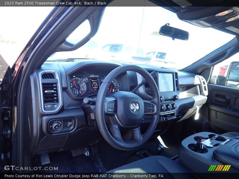 Black / Black 2023 Ram 2500 Tradesman Crew Cab 4x4