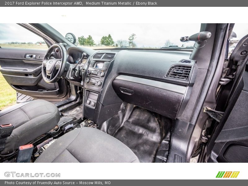 Dashboard of 2017 Explorer Police Interceptor AWD