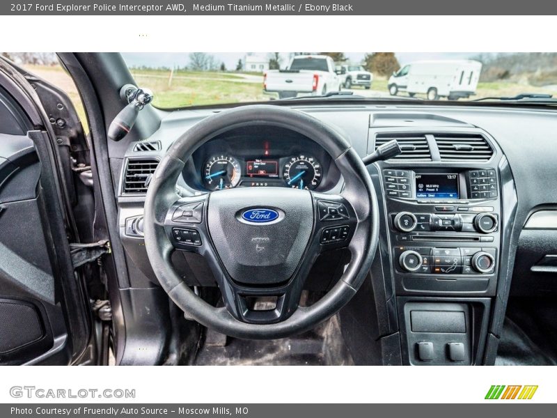 Controls of 2017 Explorer Police Interceptor AWD