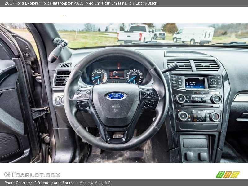 Controls of 2017 Explorer Police Interceptor AWD