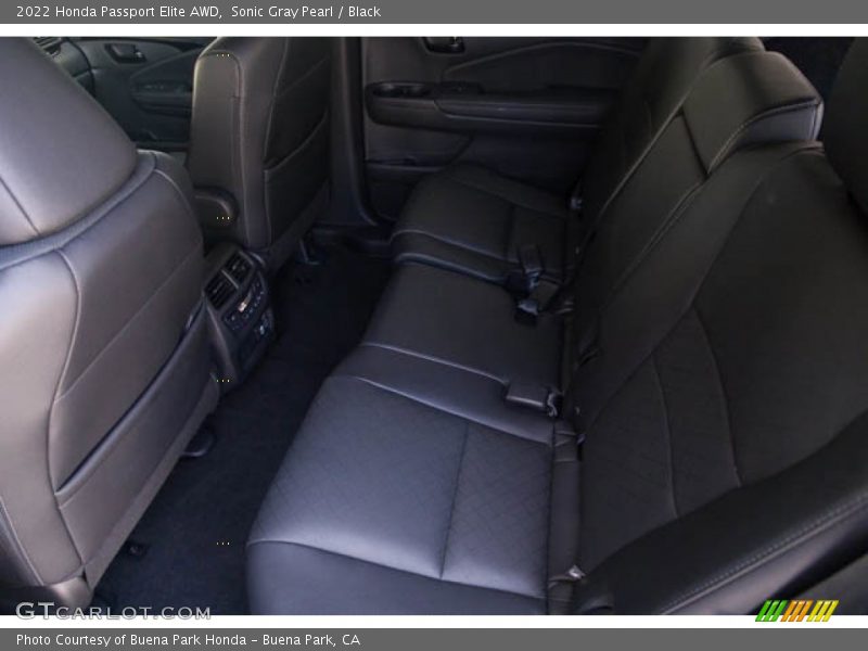 Sonic Gray Pearl / Black 2022 Honda Passport Elite AWD