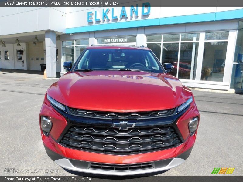 Radiant Red Tintcoat / Jet Black 2023 Chevrolet Blazer LT AWD